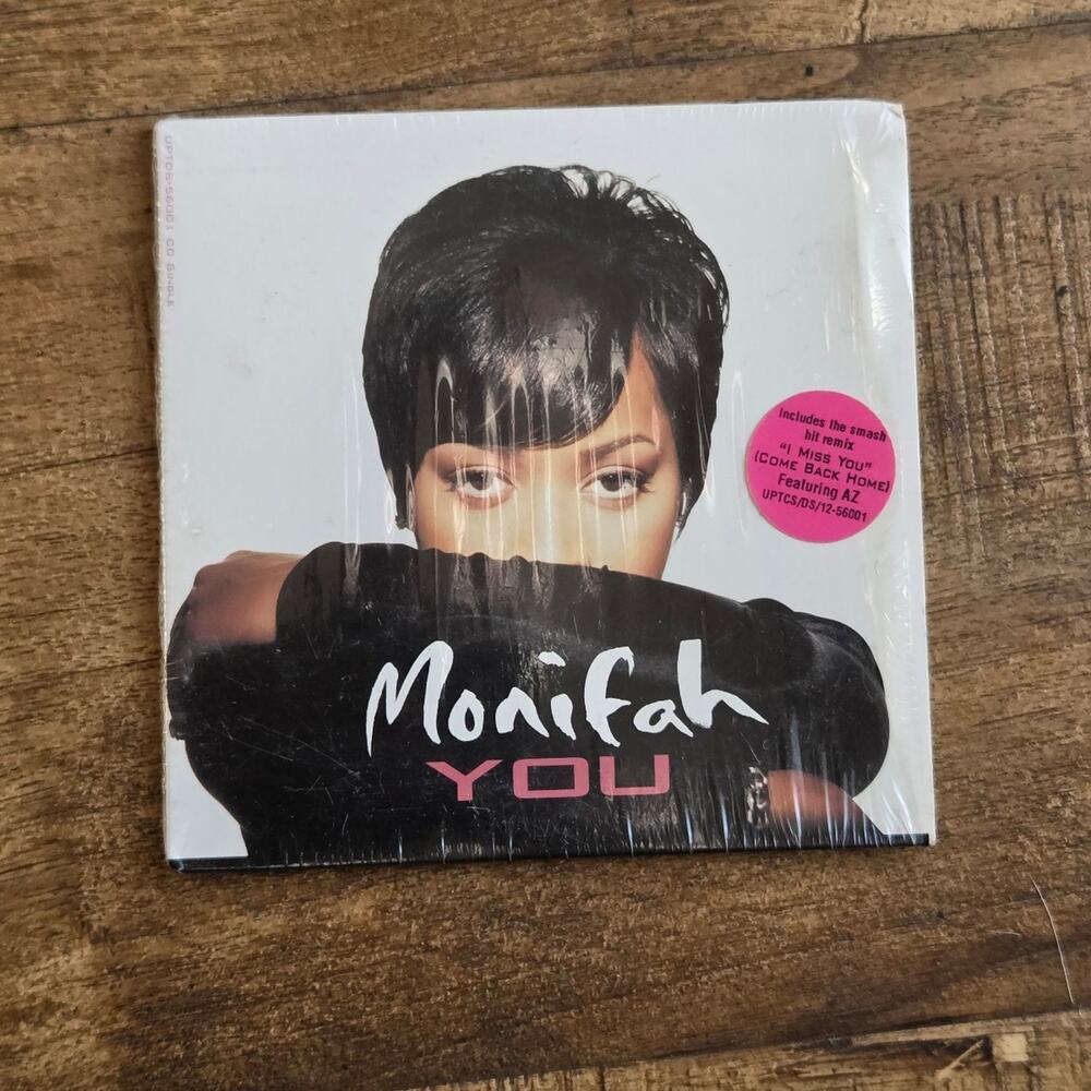 Vtg 1996 Monifah You Maxi Single CD Hype Sticker